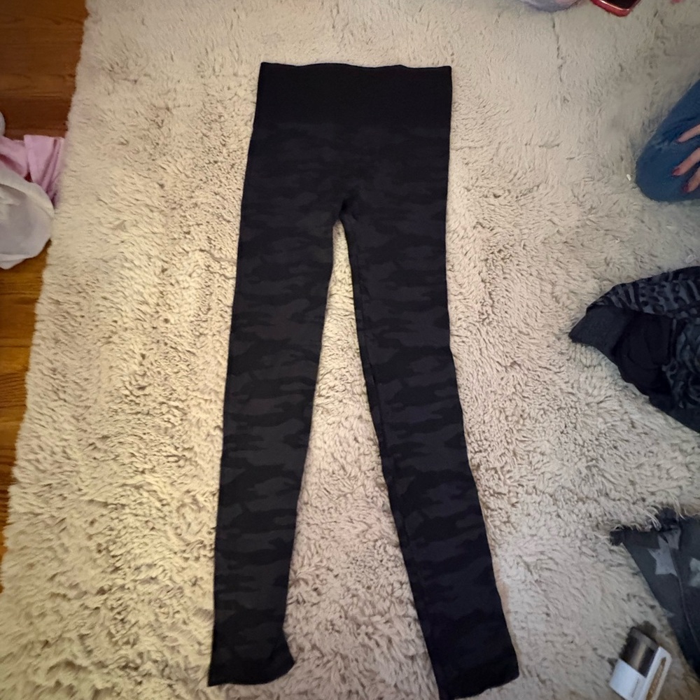 Black Camouflage Leggings